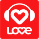 Logo de Love Radio 93.9 Miami Beach