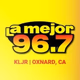 Logo de La Mejor 96.7FM - KLJR-FM