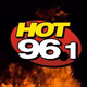 Logo de Hot 96.1 - WJAK