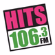 Logo de Hits 106.3 - WCDA