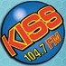 104.7 Kiss FM - KTRS-FM logo