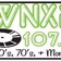 WNXR 107.3 - WNXR logo