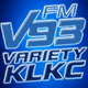 Logo de V93 FM - KLKC-FM