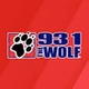93.1 The Wolf - WPAW logo