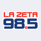 Logo de La Zeta 98.5 - XEEB