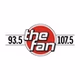 93.5/107.5 The Fan - WIBC-HD2 logo