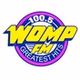 WOMP-FM 100.5 - WOMP-FM logo
