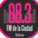 Logo de Fm de la Ciudad 88.3
