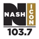 103.7 Nash Icon - WHHT logo