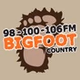 Bigfoot Country - WZBF logo