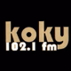 Logo de KOKY 102.1 FM - KOKY
