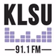 91.1 KLSU FM - KLSU logo