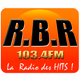 Logo de RBR la radio