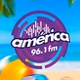 Radio América 96.1 FM logo