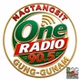 90.5 FM One Radio logo
