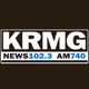 Logo de News102.3 FM & AM740 KRMG - KRMG
