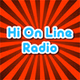 Hi On Line Radio - Gold logo