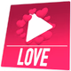 Logo de 100% Radio - Love