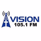 Logo de Vision 105.1 FM - WXNV-LP