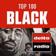 Logo de delta radio - Top 100 Black