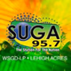 Logo de SUGA 95.7 FM Radio Station - WSGD-LP