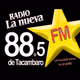 Logo de Radio la Nueva de Tacámbaro 88.5