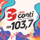 Logo de Rádio Conti 103.7 FM