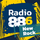 Logo de Radio 88.6 - New Rock