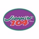 Jammin' 104 - WCLD-FM logo
