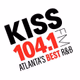 Logo de KISS 104.1 - WALR-FM
