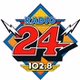 Radio 24 102.8 logo