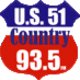 Logo de U.S. 51 Country - WKBQ