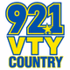 92-1 VTY Country - WVTY logo